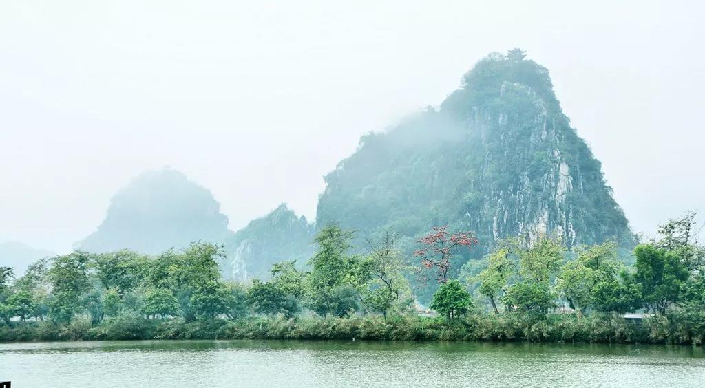 答应我别出门，想念七星岩就进来看看这美丽的雨景