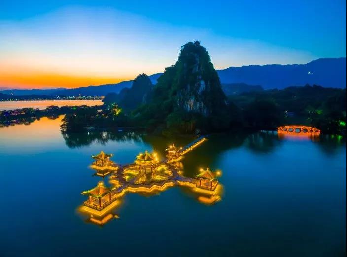 足不出户看星湖 | 今天为您推荐“五龙亭”